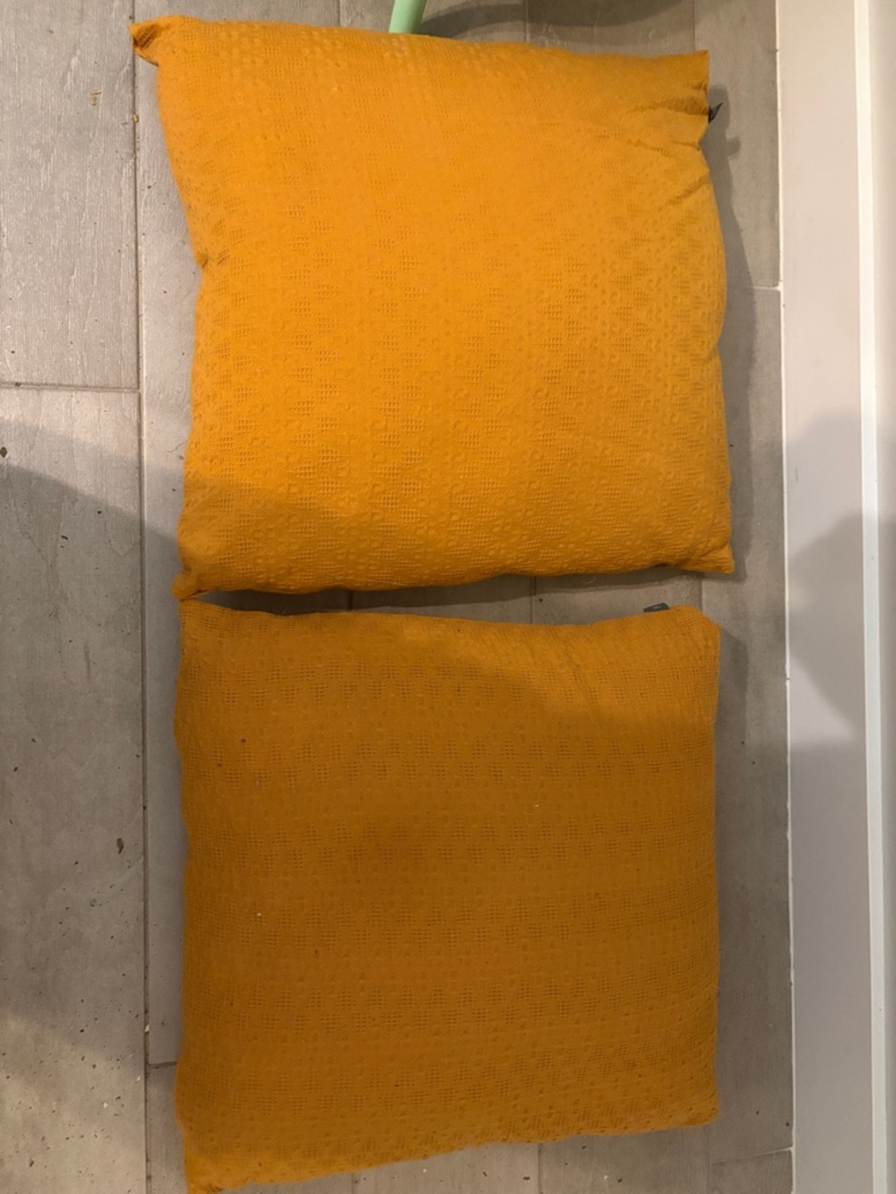 Mustard Yellow Decorative Throw Pillow - Plush Home Bedding Accent